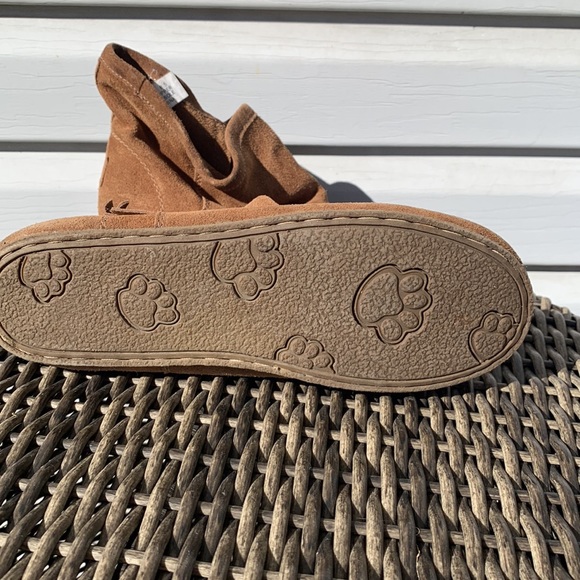 Size 8.5 brown Ziginy Rizzleez fringe booties - Picture 2 of 2